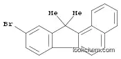 Molecular Structure of 1198396-29-0 (9-bromine-11,11-dimethyl-11H-benzo[a]fluorene)